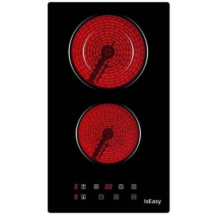 Iseasy keramiskais/elektriskais plīts LT2V-15, 2000W, 1200W