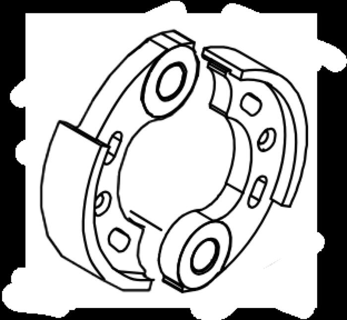 Sajūga kurpju komplekts BCLS-520ES, SRM-520ES, ECHO