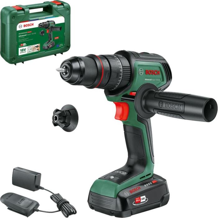 Bosch AdvancedImpact 18V-80 06039E2101, triecienurbjmašīna, 18V