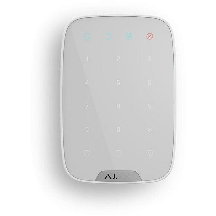 Ajax Bezvadu taustiņu panelis 38249 Balts, 150 × 103 × 14 mm, 0.197 kg (38249)