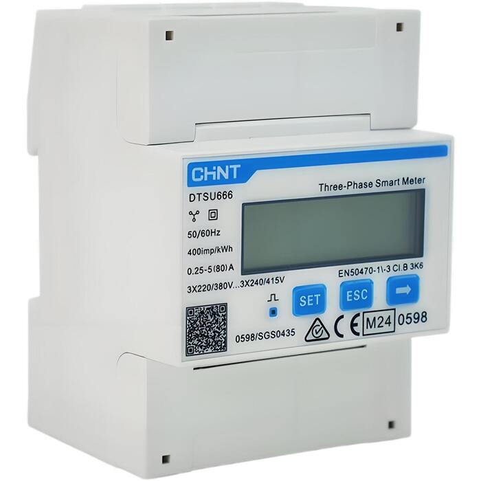 Chint viedais enerģijas skaitītājs DTSU666, 3Ph+N