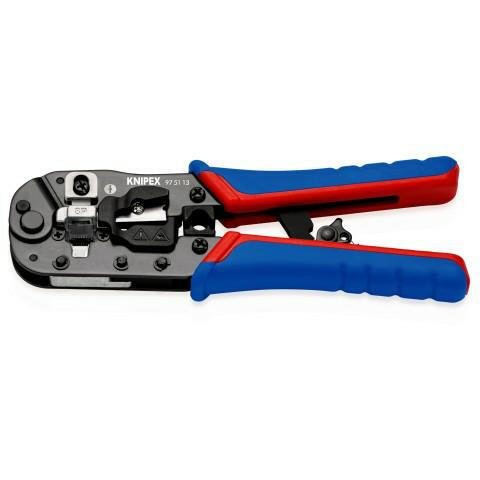 Presēšanas knaibles RJ45 savienojumiem 190mm 975113