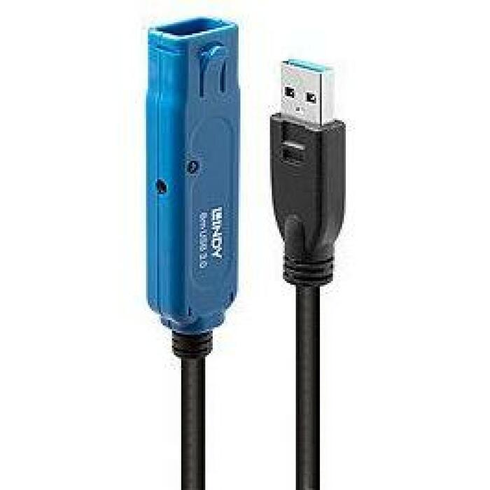 Lindy 43158 Kabeļa pagarinātājs 8m, USB