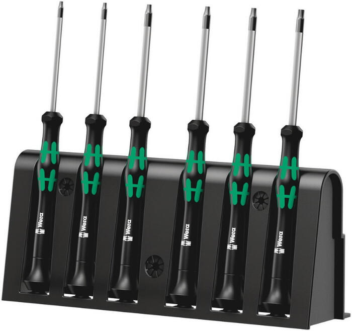 Skrūvgriežu komplekts torx micro 2067/6 05118154001
