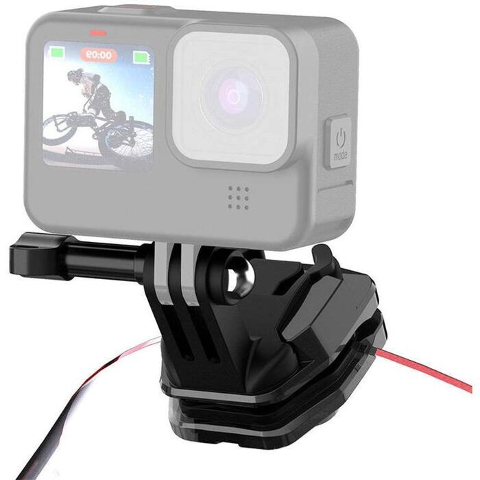 PULUZ motocikla vējstikla klipsis PU942B, melns