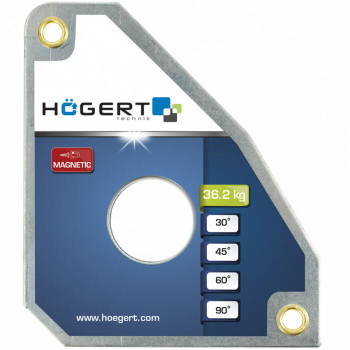 Hogert HT3B660 magnētiskais metināšanas leņķis, 36