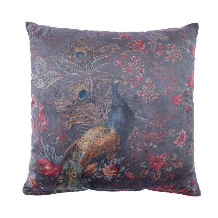 HOME4YOU Spilvens HOLLY 45x45cm, Indijas roze
