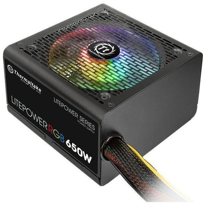 Thermaltake Litepower RGB barošanas bloks PS-LTP-0650NHSANE-1