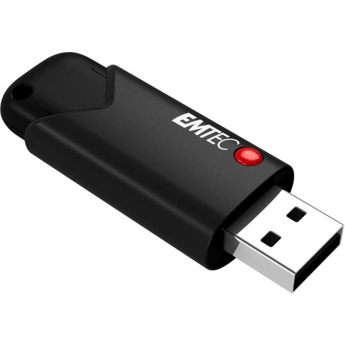 Emtec USB флешка ECMMD32GB123, 32GB, 100Mbps, 20Mbps, черный, пластик, USB 3.2, шифрование (ECMMD32GB123)