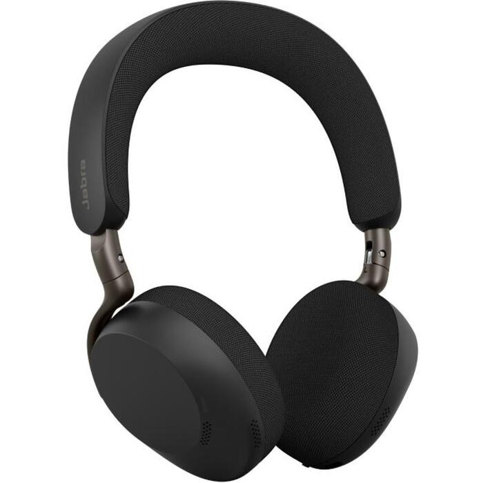 Jabra гарнитура Evolve3 75 MS Link390c 37599-999-899, Bluetooth 5.3, 20-20000 Гц, 35 Ω, 108.5 дБ, 6 микрофонов, ANC, 22 ч, 110 ч (37599-999-899)