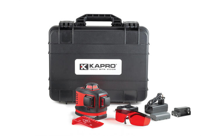 Lāzera līmeņrādis PROLASER 3D All-Lines RED