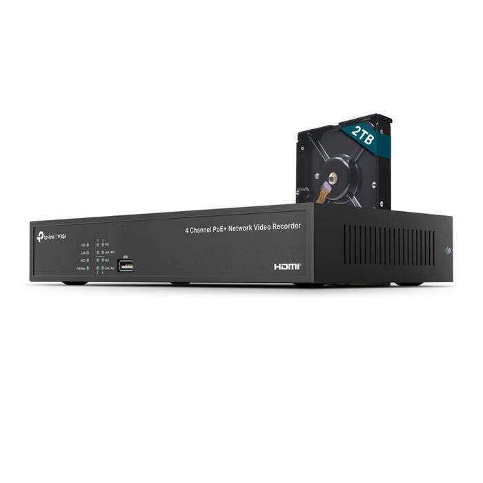 Tp-Link digitālais video ierakstītājs VIGI NVR1004H-4P