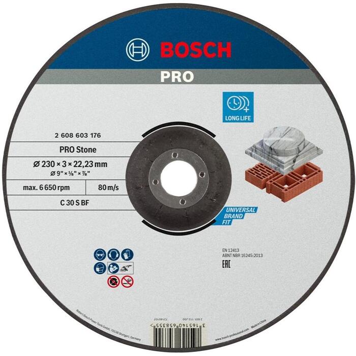Bosch 2608603176 STANDARD griešanas disks akmenim