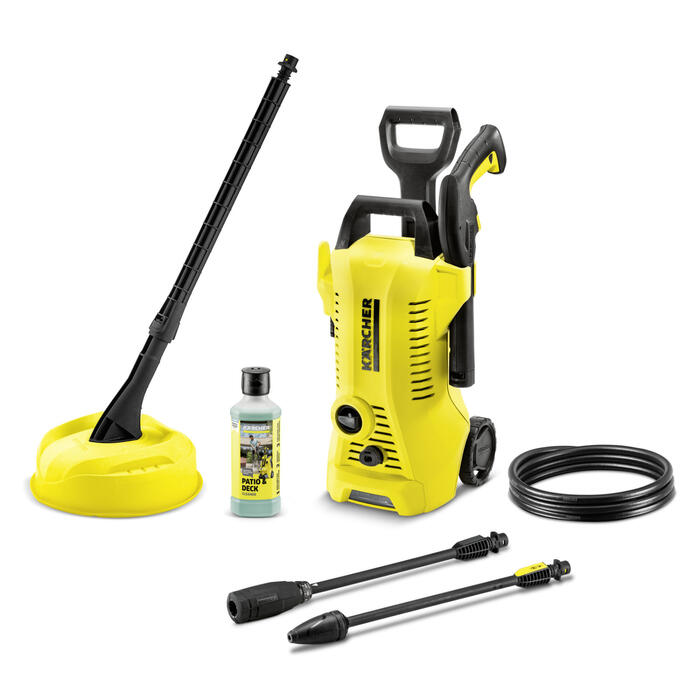 Мойка высокого давления K 2 Premium Power Control, KARCHER, 1.673-633.0, 20-110 бар, 360 л/ч, 1.4 кВт, 220-240В, жёлтая (1.673-633.0)