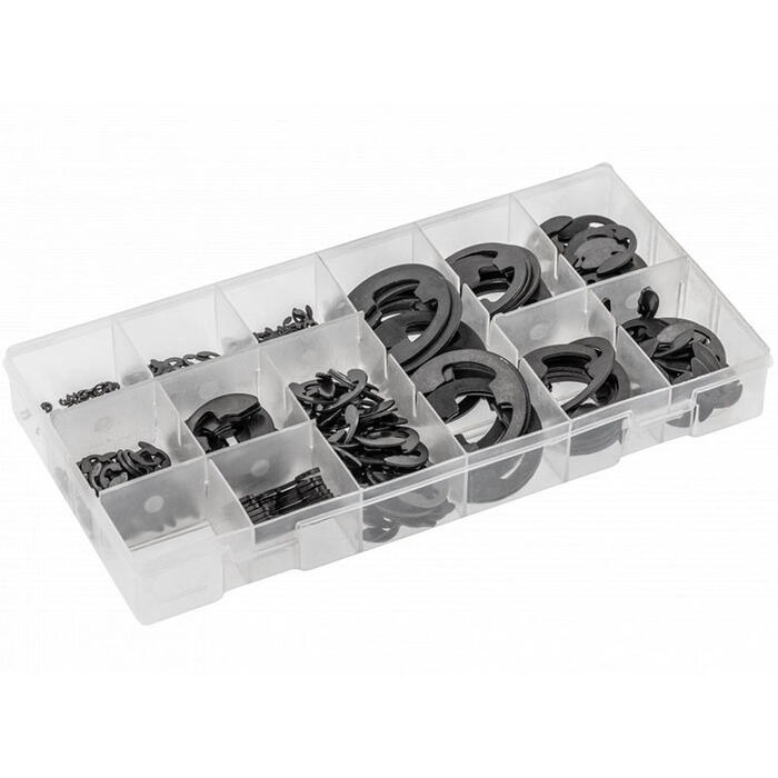Hogert E-Clip komplekts HT8G515, 300gab, tērauds