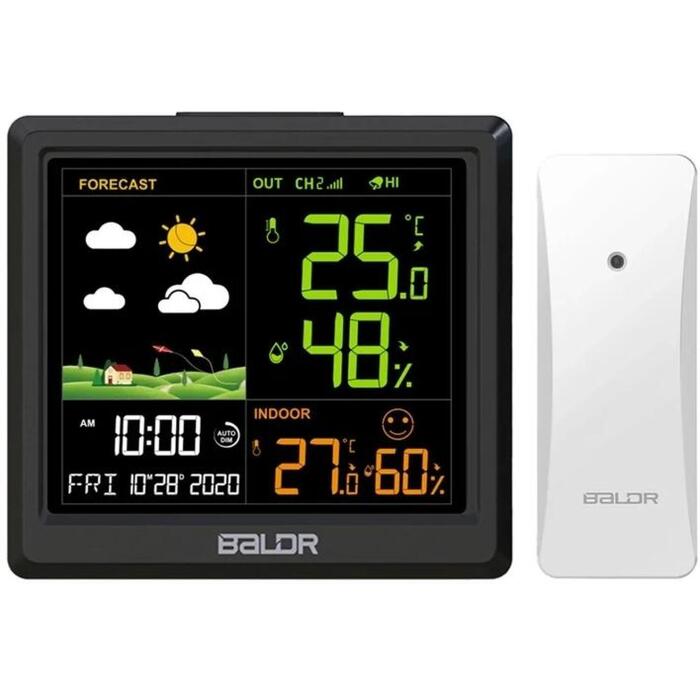 Rainpoint B0389WST2H2-V1 laika stacija, 3 kanāli