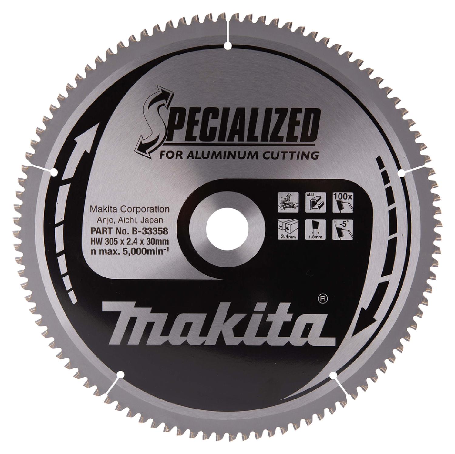Zāģripa T.C.T. SPECIALIZED 305x2