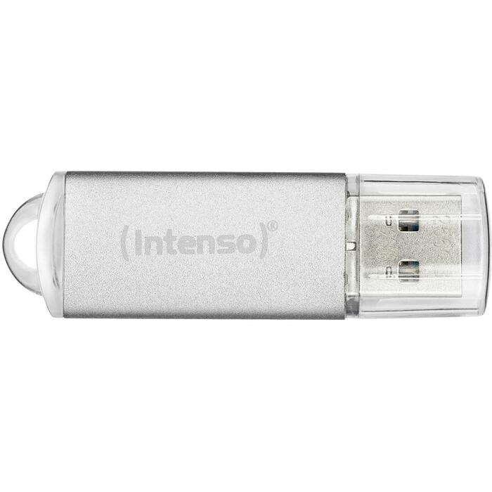 Intenso USB флеш-накопитель 3541490 64 ГБ, USB 3.2 Gen 1, Скорость чтения 70 МБ/с, Алюминиевый корпус, Серебристый (3541490)