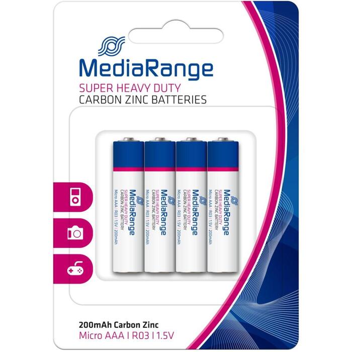 Mediarange Akumulators LR03 MRBAT141, 1.5V