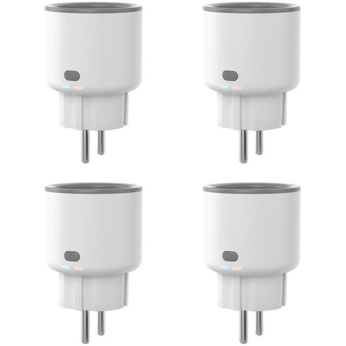 Sonoff viedā kontakligzda S60TPF 4Pack, 250V