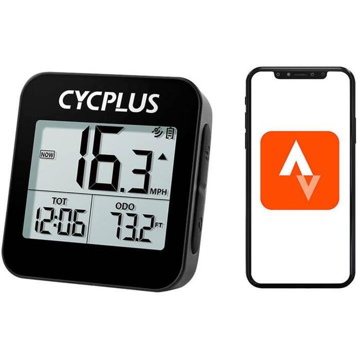 Cycplus G1 velodators, IPX6, GPS/Galileo/Glonass/BeiDou, ūdensizturīgs