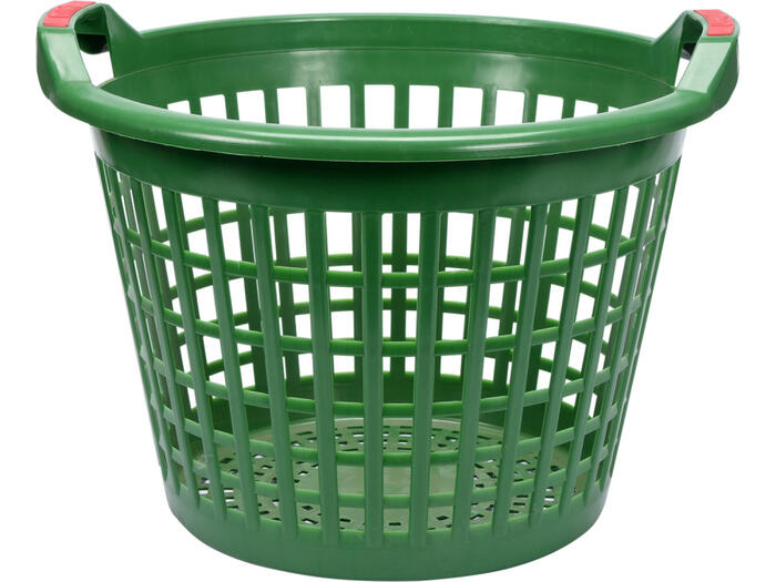 Flo dārza grozs 35611, 35 l, PE, HDPE, rokturi, ažūrs dizains, daudzfunkcionāls (35611)