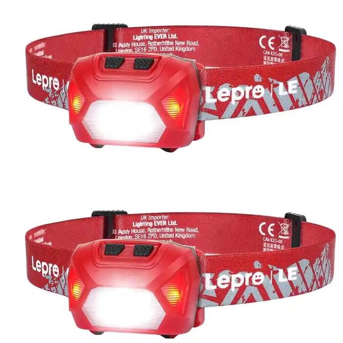 LEPRO 320014-R-2 USB galvas lampa, 2