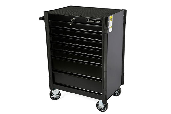 Instrumentu rati, 7 atvilktnes, melni K10771 KAMASA TOOLS (K10771)