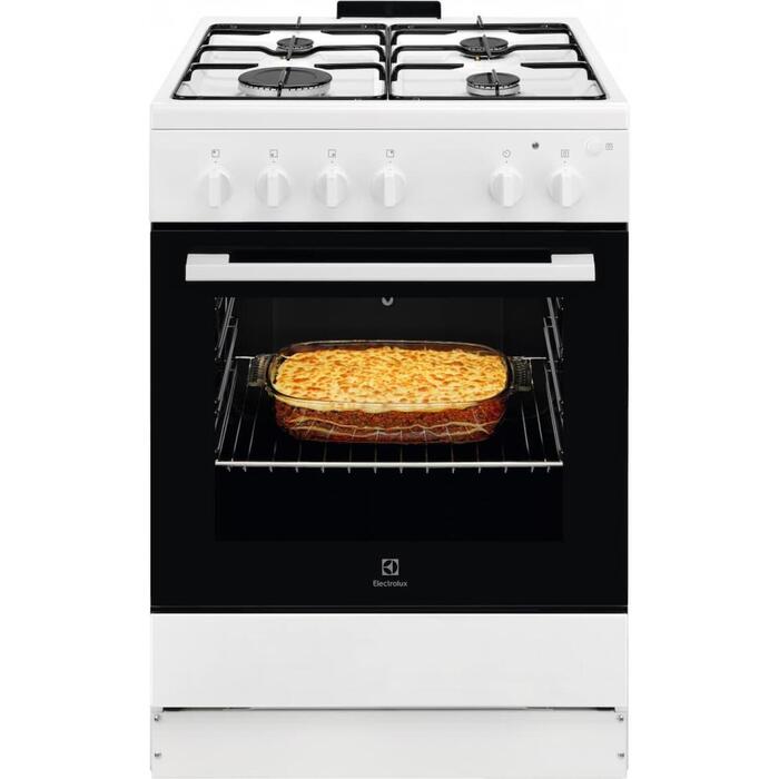 Electrolux gāzes plīts LKG604012W, 60cm, 59l