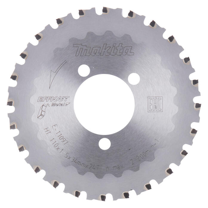 Zāģripa 110x34MM, Z-24, EFFICUT METAL, E-11097