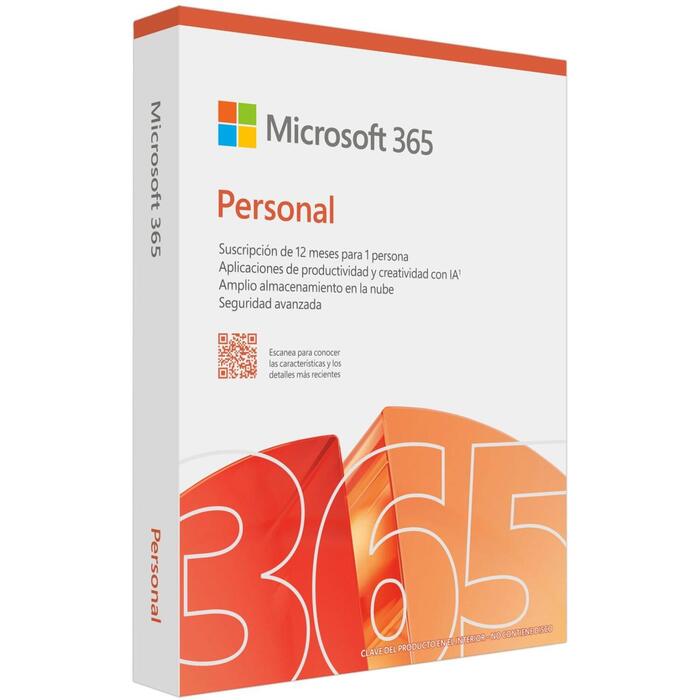 Microsoft M365 Личная Подписка EP2-32306, 1 Лицензия, 1 Год, До 5 Устройств, ESD, Электронная почта (EP2-32306)
