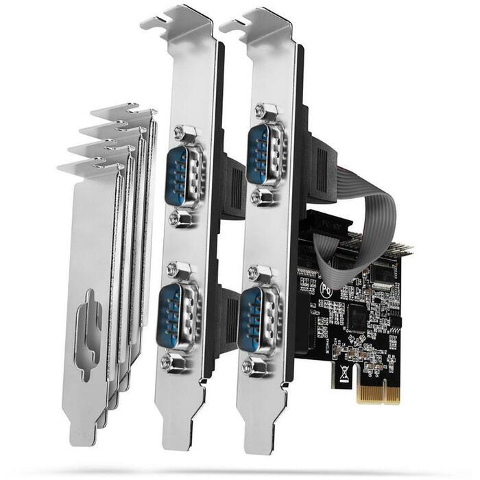 Axagon Adapteris PCEA-S4N 4x RS-232 250