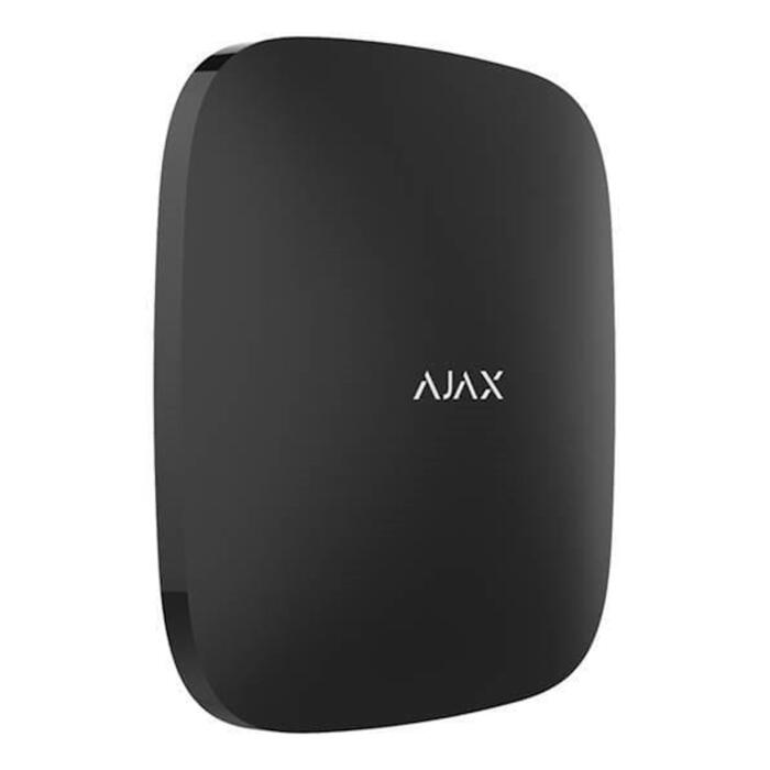 Ajax bezvadu signalizācijas centrāle Hub 2 38238 Jeweller Ethernet Dual SIM MotionCam atbalsts Melna (38238)