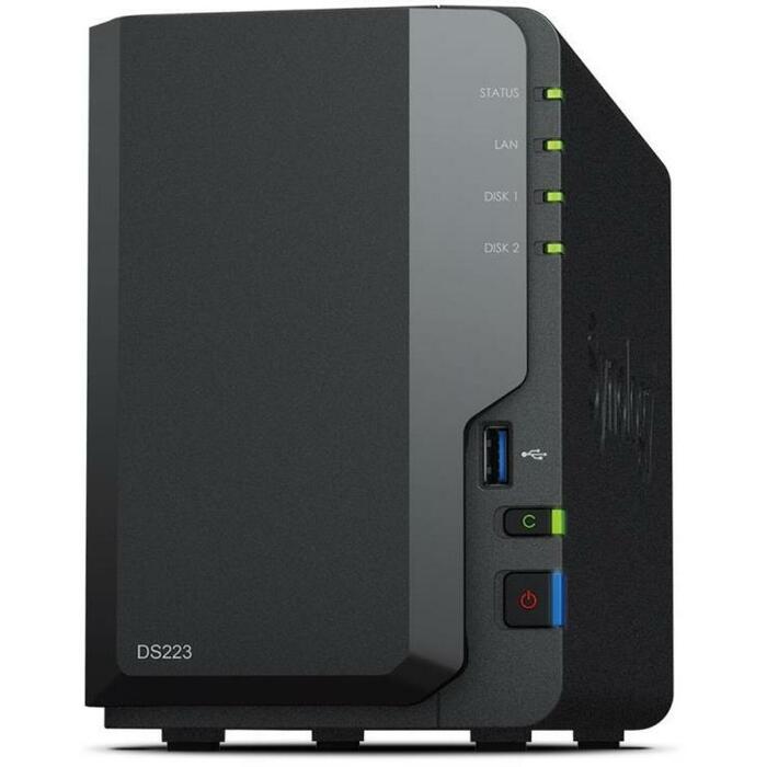 Synology NAS uzglabāšanas tornis DS223, 2