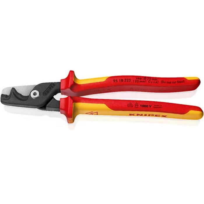Knipex Kabeļu šķēres 9518225, 225mm, 120mm