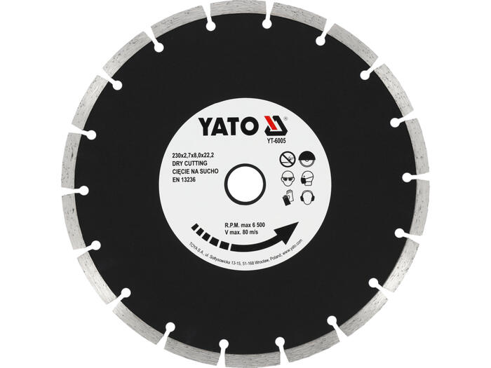 Yato Dimanta griezējdisks YT-6005, 230 mm