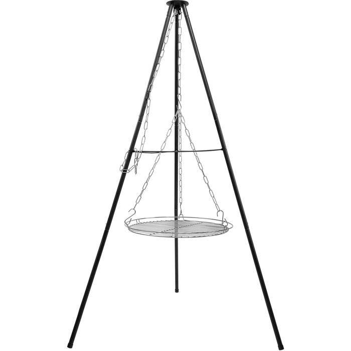 Campfire Tripod with Grill Grate BROWIN