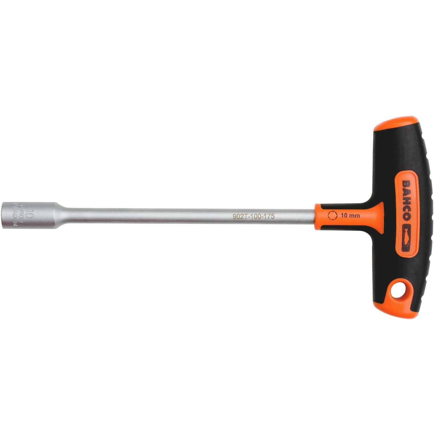 Bahco uzgriežņu atslēga ar T rokturi 902T-060-150, 6 mm, 136 mm, iekšējais sešstūris, 2 komponentu rokturis, hromēts (902T-060-150)