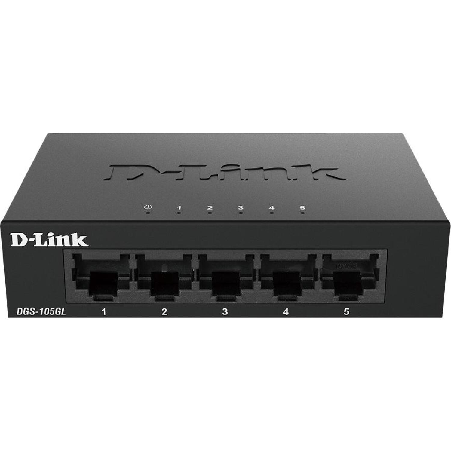 D-Link tīkla komutators DGS-105GL/E, 5x 10/100/1000