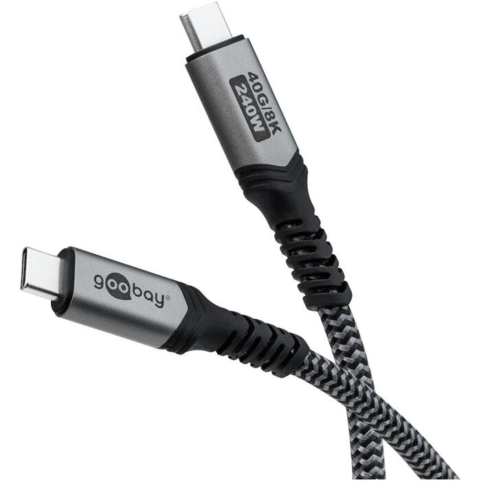 Goobay USB-C Cable, USB4, 1.8