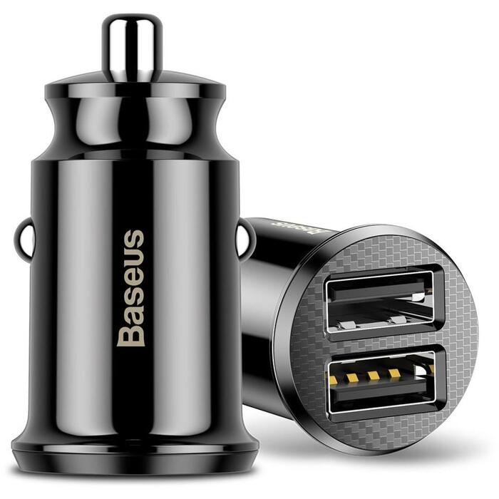 Baseus Lādētājs automašīnām, CCALL-ML01, 2xUSB, 5V