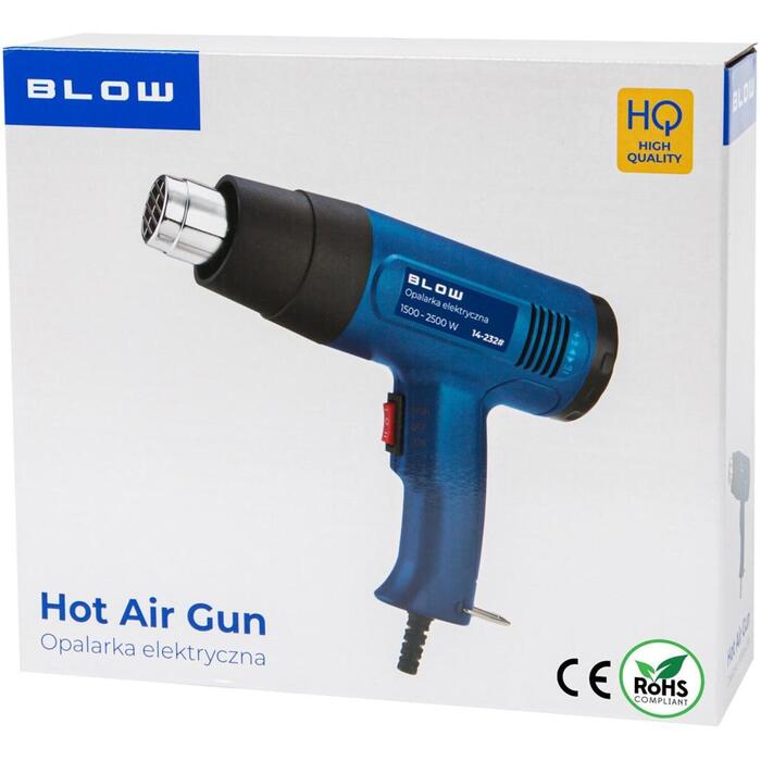Blow 14-232# karstā gaisa pistole, 2500W