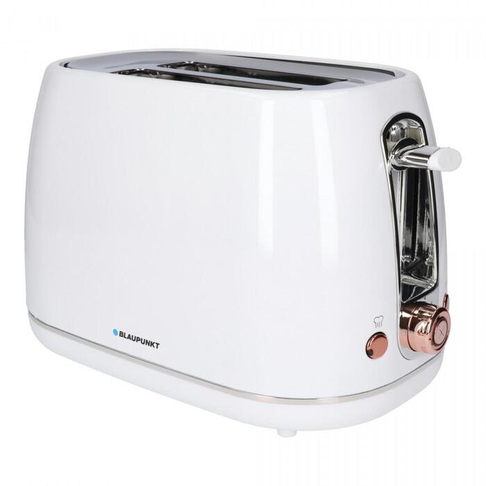Blaupunkt Toster TSS802WH, 900W, 2 spraugas, 6 cepšanas līmeņi, atkārtota sildīšana, automātiska centrēšana (TSS802WH)