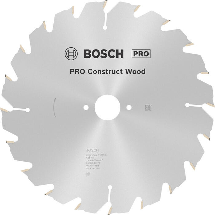Ripzāģa disks Construct Wood 250x30x3,2mm