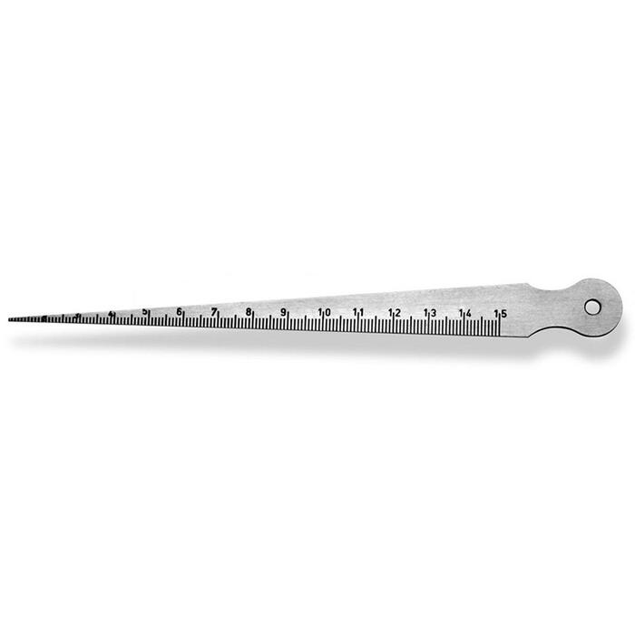 Urbuma mērs WW-MM 0,25-6,0mm/4-62mm