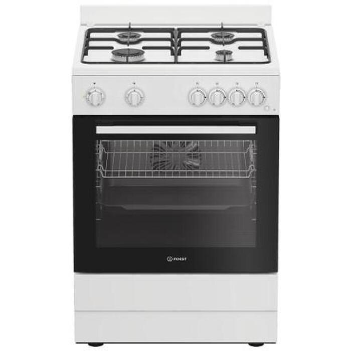 Indesit I6G5KCW, gāzes plīts ar elektrisko