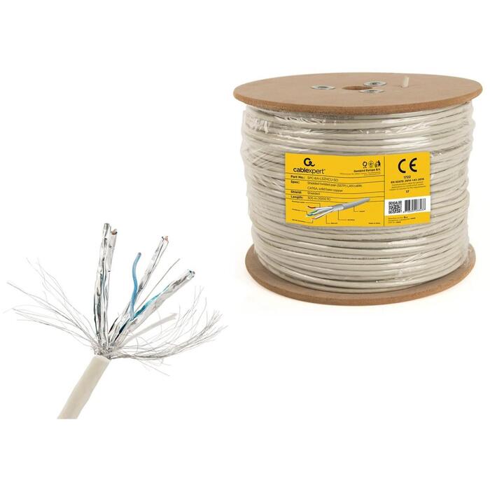 Gembird Kabeļš CAT 6A SFTP LSZH