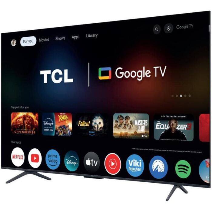 Tcl 4K QLED televizors 65T8C, 165