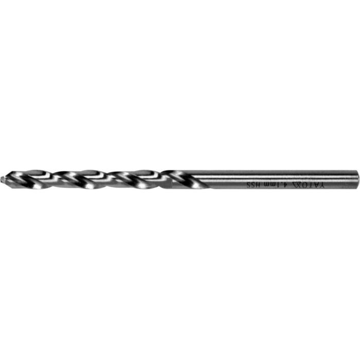 Yato urbis YT-44215, 4.1 mm, 75 mm, HSS 4241, 135°, 1 gab., nerūsējošais tērauds, augsta oglekļa tērauds, čuguns, krustveida gals (YT-44215)