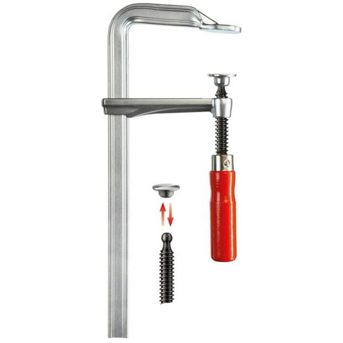 Bessey GZ10 tērauda spīle, 100x60mm, 0.3kg (GZ10)